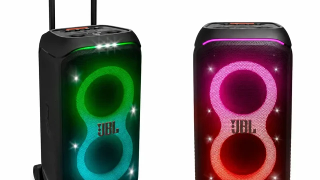 JBL PartyBox Stage 320: 5 opções de som portátil e show de luzes