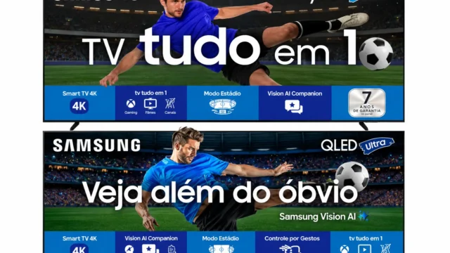 Samsung smart TV 4K 50: 4 opções para usos diferentes em casa