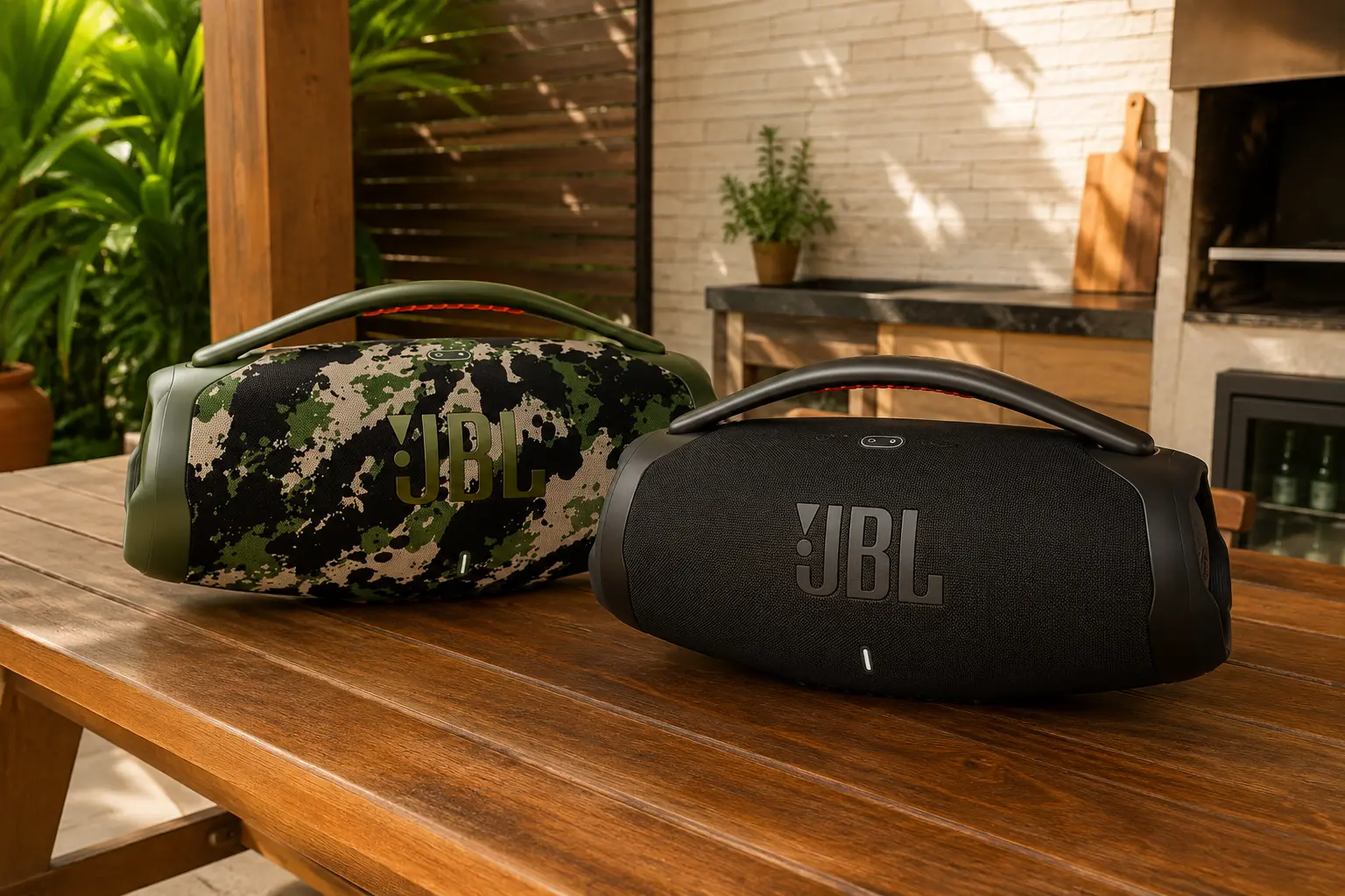 Caixa JBL Boombox: 3 versões para entender o que muda no uso