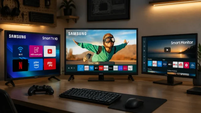 Samsung 4K Smart TV 32": 3 opções com foco em tamanho e recursos essenciais