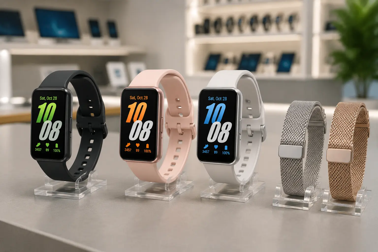 Smartwatches Samsung Galaxy Fit3: 5 escolhas por perfil de uso para decidir