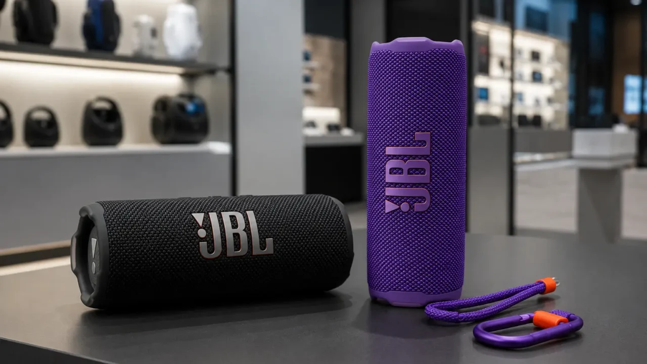 JBL Flip 7: 3 opções por cor para uso portátil e rotina