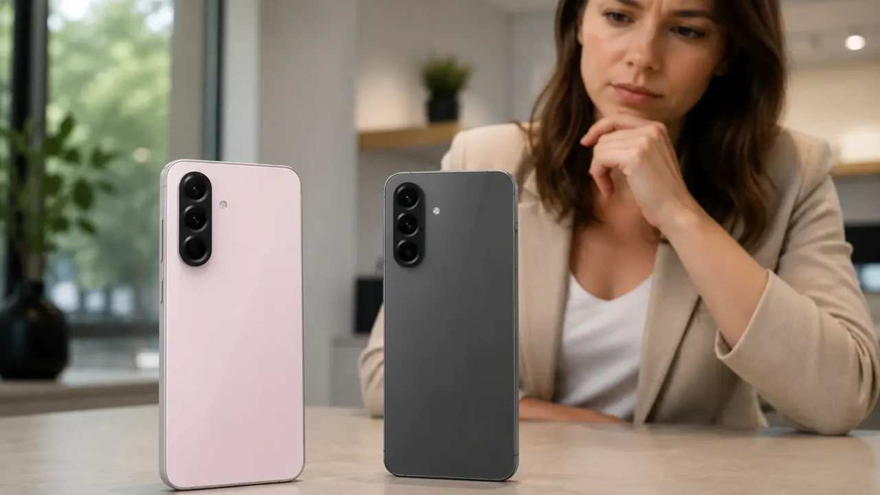 Antes de comprar o Galaxy A56 rosa, veja se 128 GB ainda faz sentido