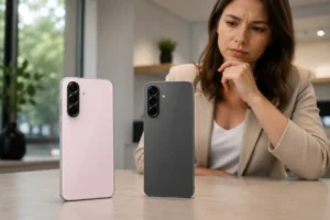 Antes de comprar o Galaxy A56 rosa, veja se 128 GB ainda faz sentido