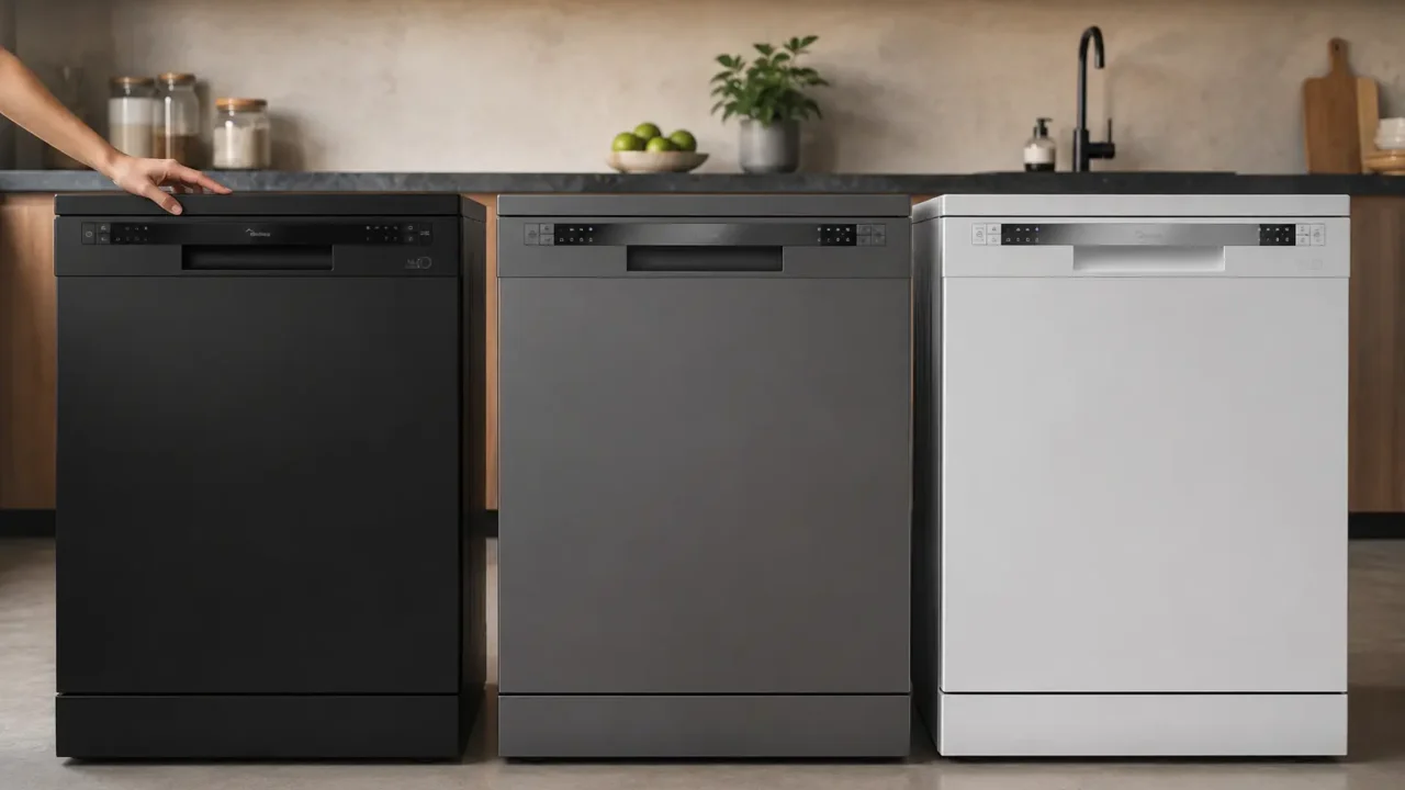Antes de comprar lava-louças Midea 14 serviços, veja qual cor compensa mais