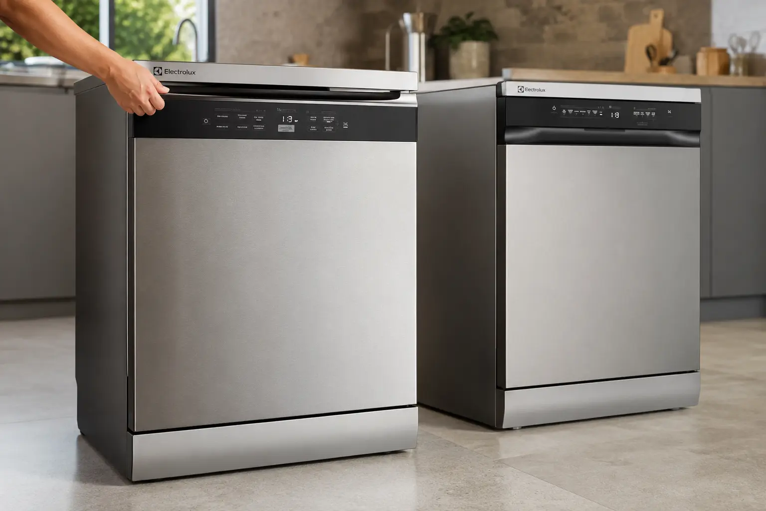 Antes de comprar uma lava-louças Electrolux, veja se compensa o modelo de 8 ou 14 serviços e quais funções são essenciais