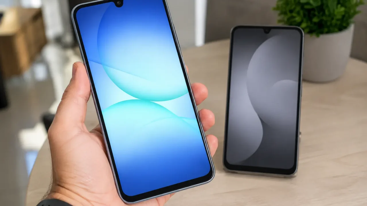 Galaxy A17 ou A36: onde a diferença aparece para quem quer mais memória e câmera melhor