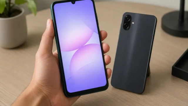 Galaxy A07 256GB: quando a cor e o desempenho mudam sua experiência diária
