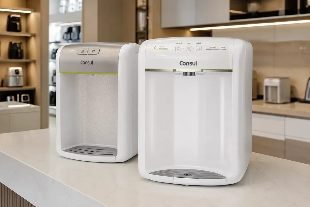 Purificador Consul ou Electrolux: compressor, touch e refil mudam a escolha