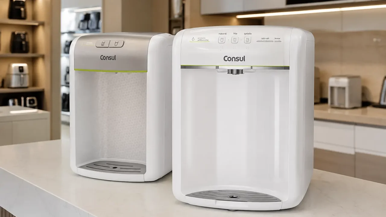 Purificador Consul ou Electrolux: compressor, touch e refil mudam a escolha