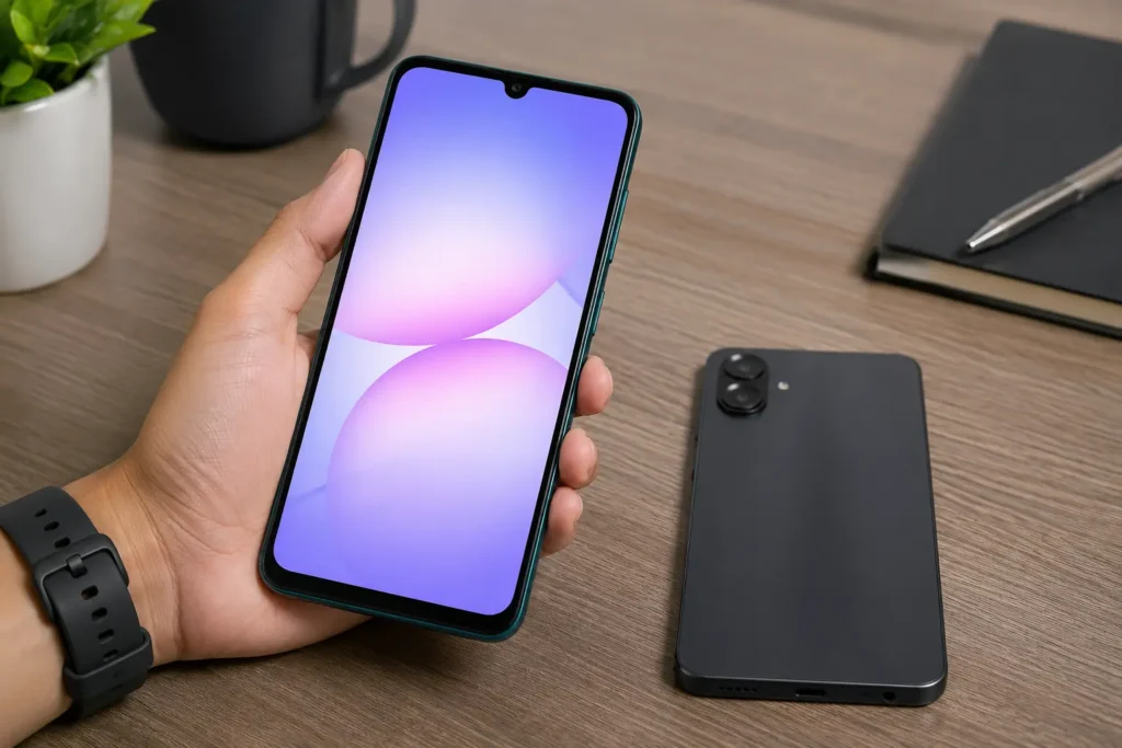 Galaxy A07 8GB RAM: quando 8GB Plus fazem diferença no desempenho e armazenamento