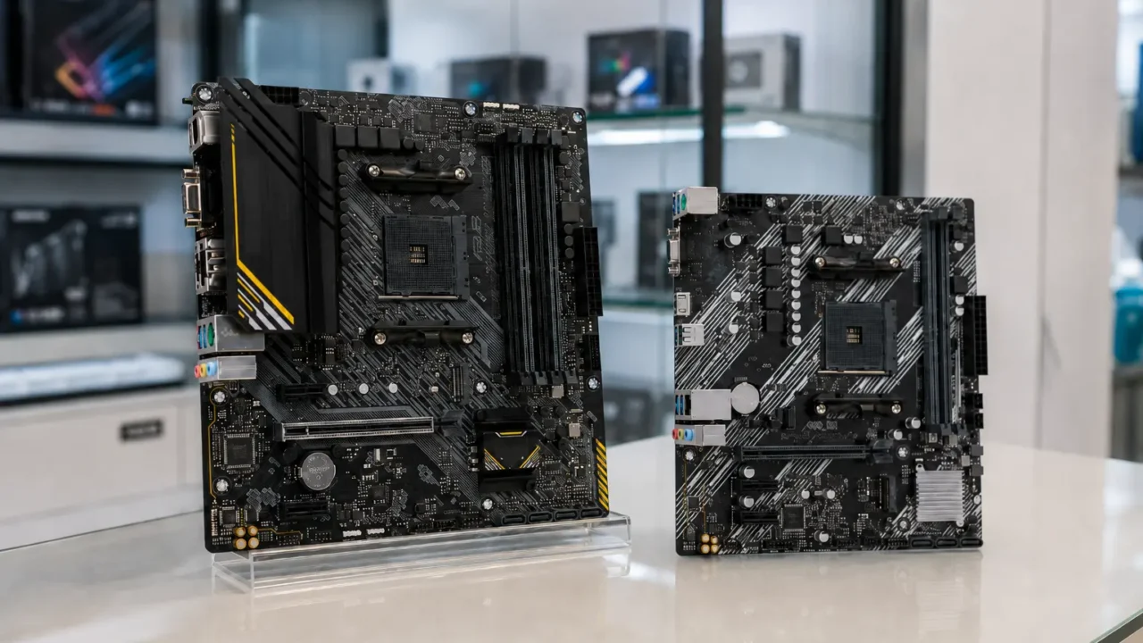 Placa mãe Asus TUF Gaming A520M ou Prime A520M: quando a diferença realmente pesa para seu setup