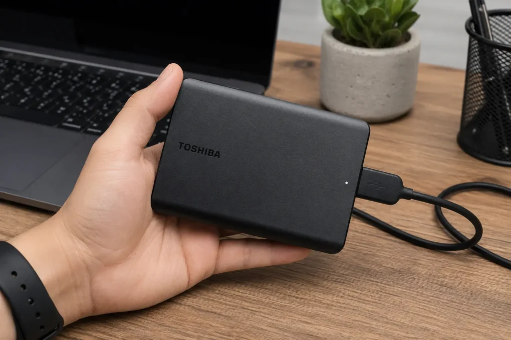 HD Externo Toshiba 4TB Canvio Basics ou Advance: quando o design e os recursos extras fazem diferença