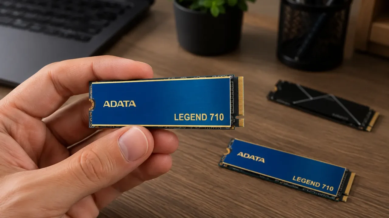 SSD Adata Legend 710 512GB ou 1TB: quando o espaço muda a escolha do upgrade