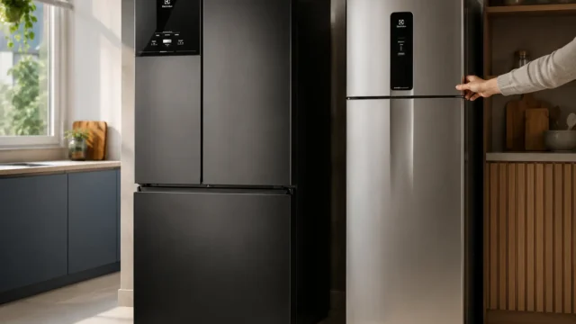 Geladeira Electrolux 480L ou 590L: quando a capacidade e recursos AutoSense mudam a escolha