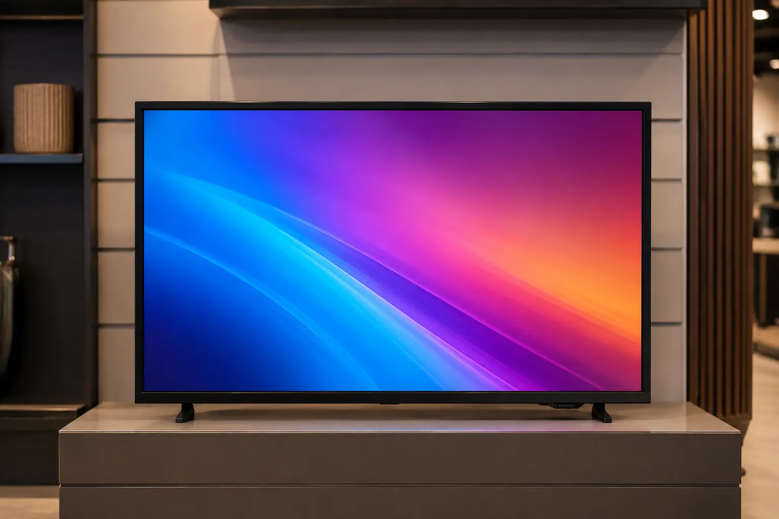 Samsung 32 HD, 43 FHD, 55 4K ou OLED: quando vale subir?