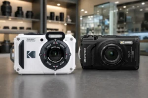 Kodak WPZ2 ou OM System TG-7: câmera aquática de entrada ou avançada?