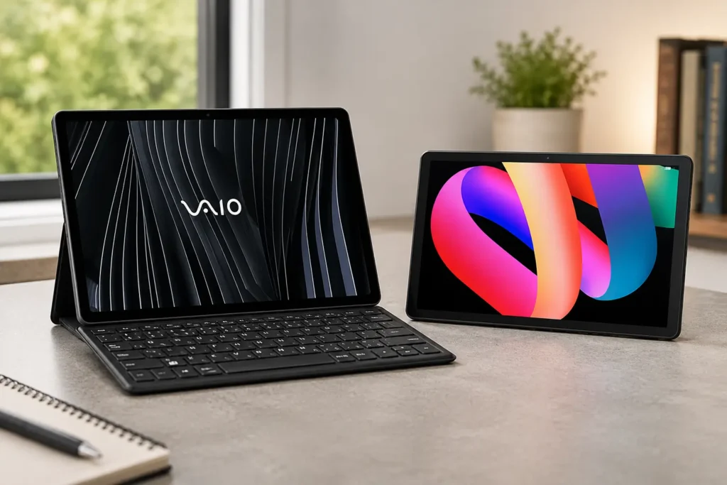 VAIO TL10 ou TCL Tab 10L: 4G e teclado ou básico Wi-Fi?