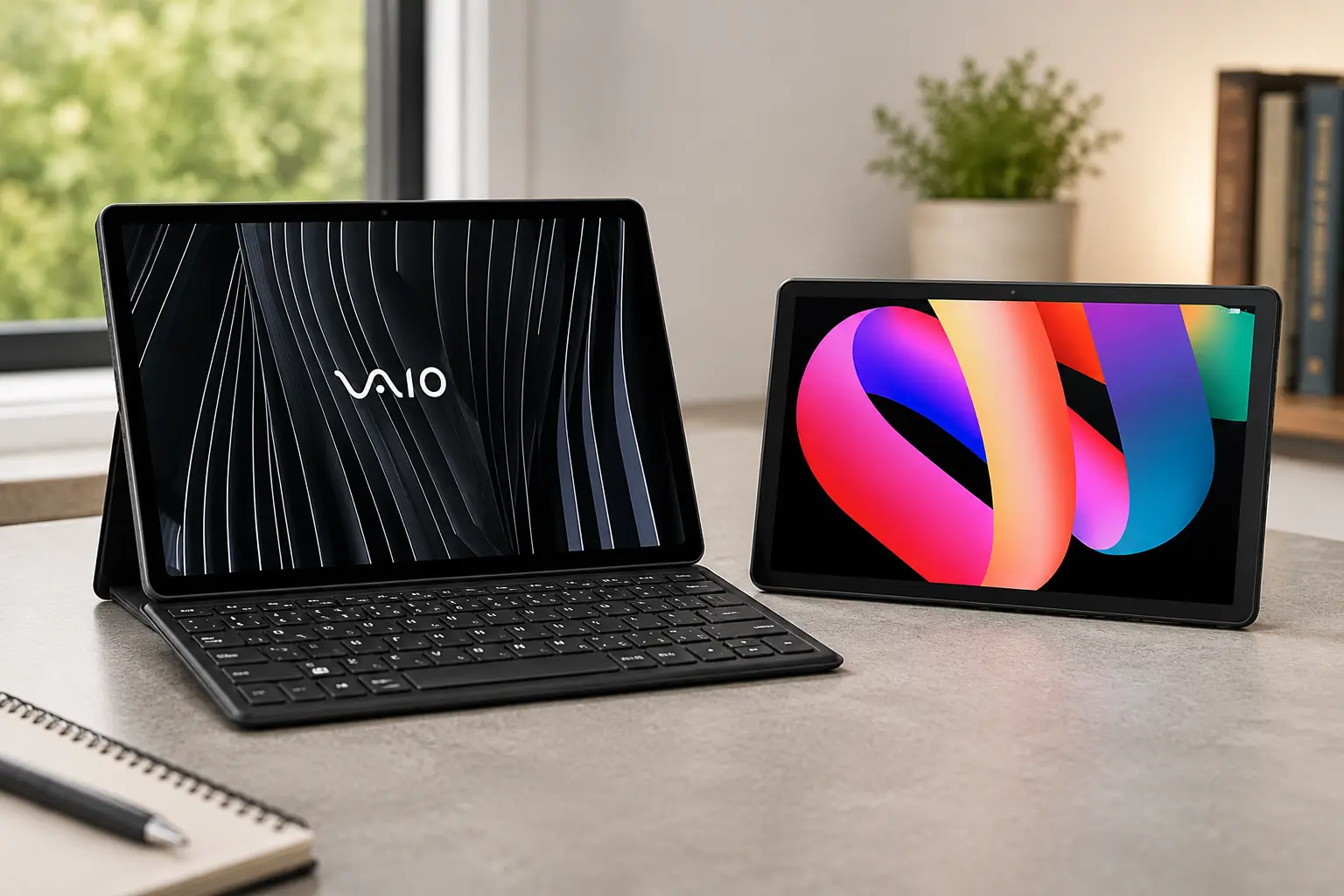 VAIO TL10 ou TCL Tab 10L: 4G e teclado ou básico Wi-Fi?