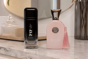 212 Vip Black ou Delilah Pour Femme: dupe vale a busca?