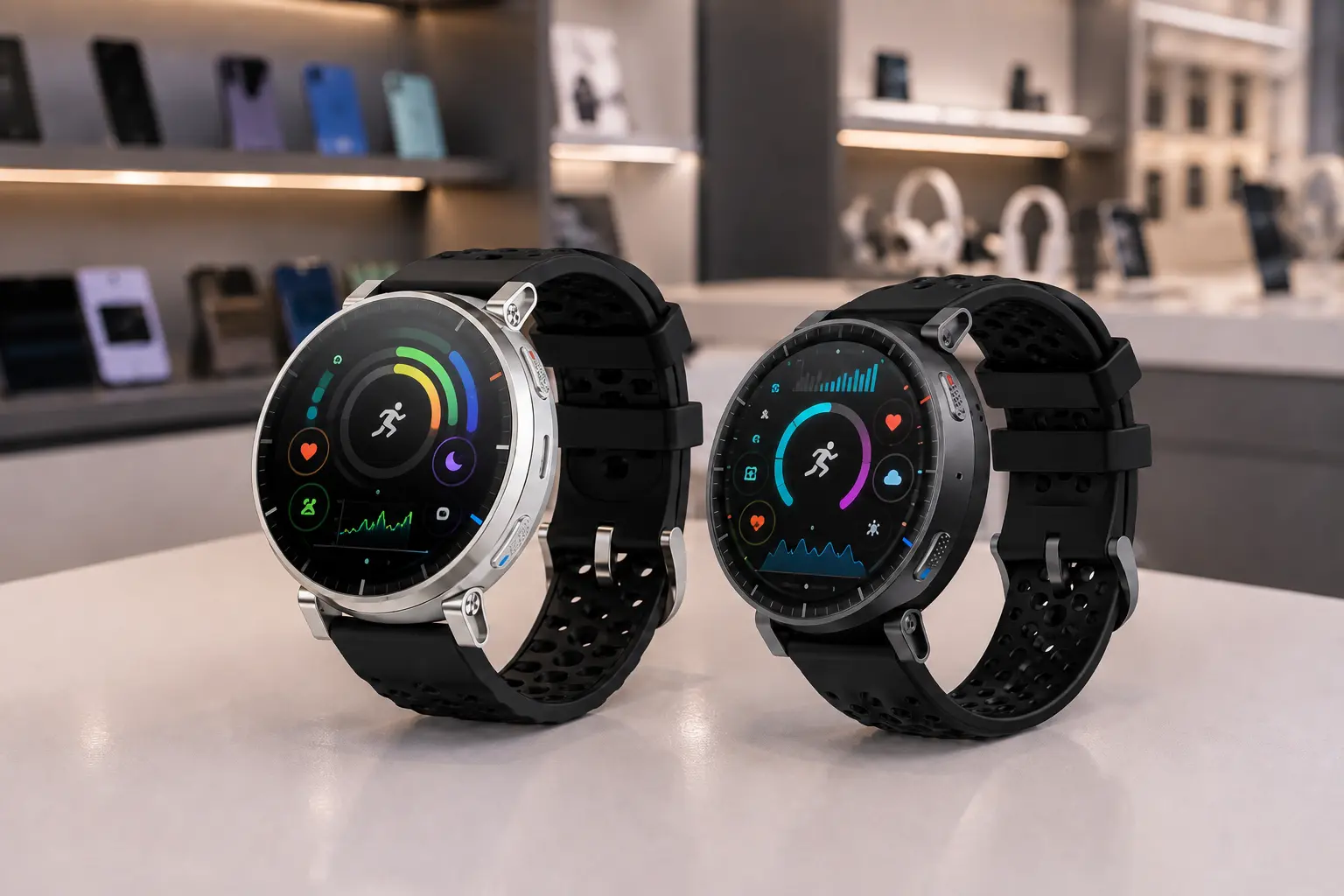 Amazfit Active Max ou Active 3 Premium: bateria longa ou conectividade?