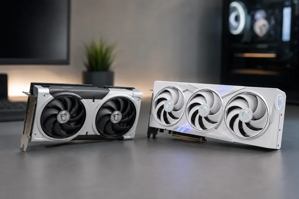 MSI RTX 5060 Ti Ventus ou Gaming Trio OC: o que muda de verdade?