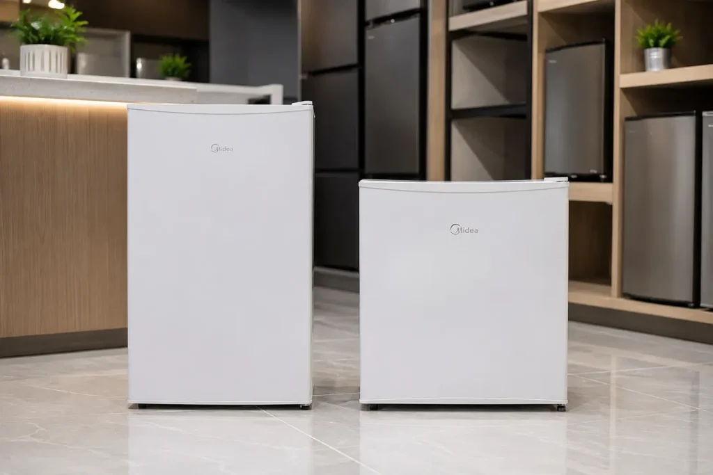 Frigobar Midea 45L ou 93L Inverter: qual capacidade faz sentido?
