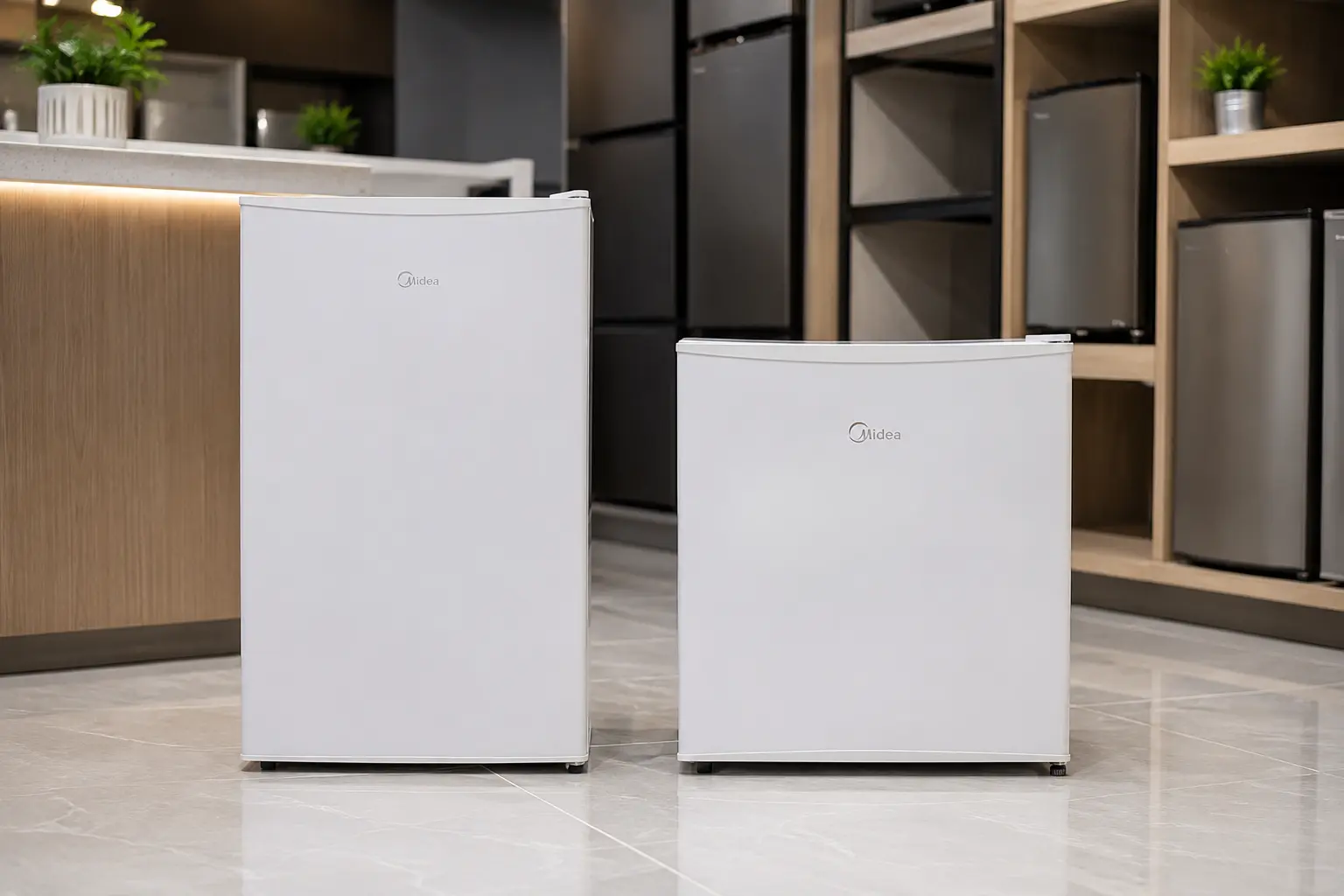 Frigobar Midea 45L ou 93L Inverter: qual capacidade faz sentido?