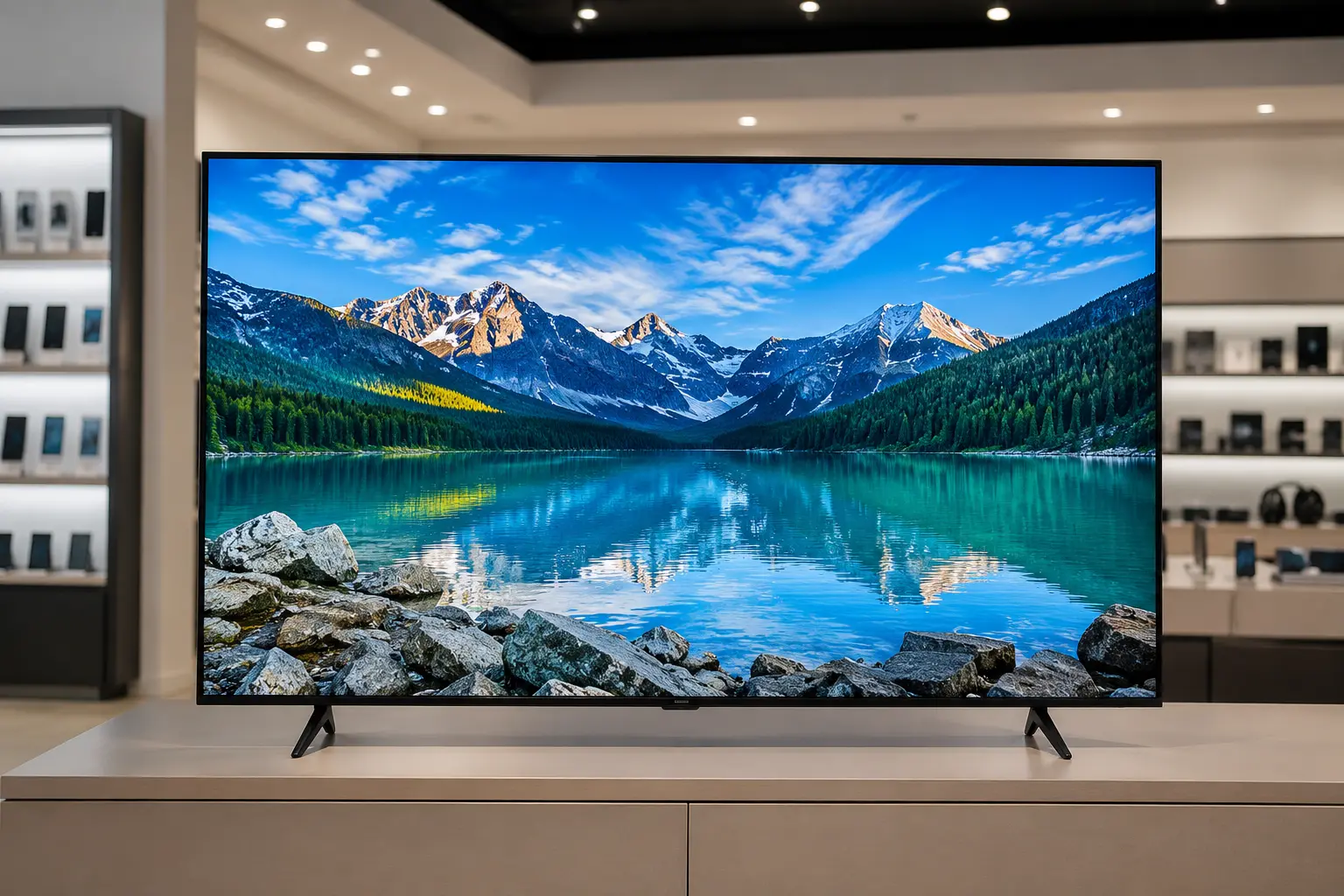 Samsung Q7F 50" ou rivais: ecossistema Samsung ou imagem mais completa?