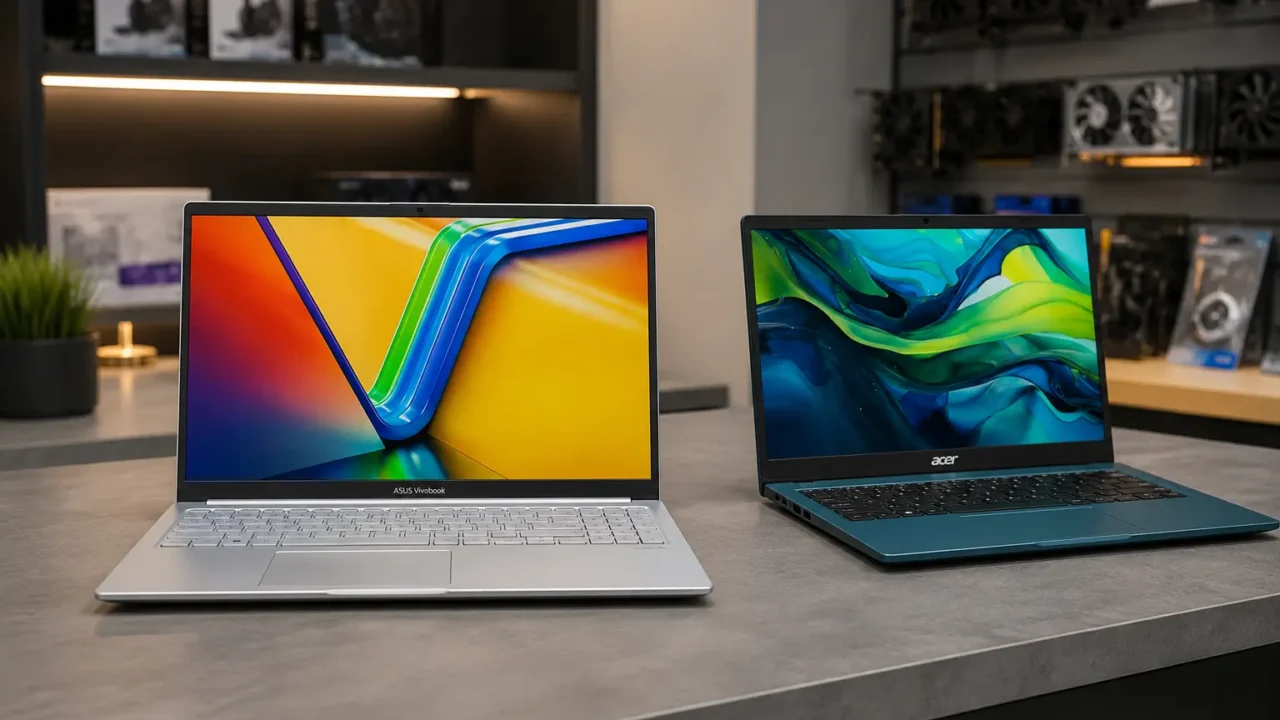 ASUS Vivobook 15 ou Acer AG15: Windows ou Linux no dia a dia?