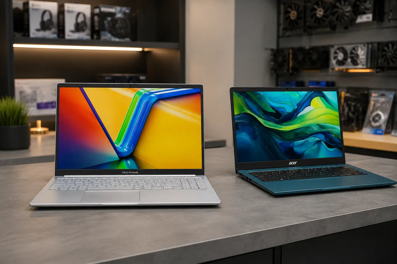 ASUS Vivobook 15 ou Acer AG15: Windows ou Linux no dia a dia?