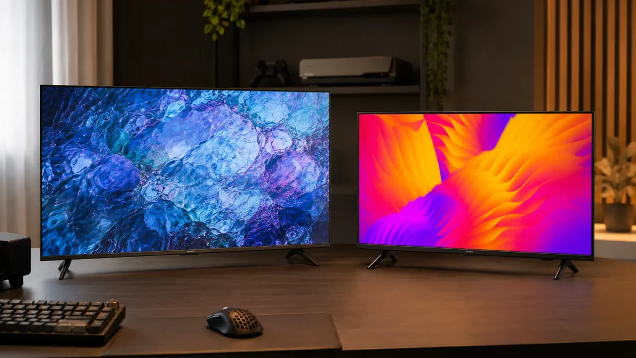 Samsung H5000F ou AOC 32S5155: Tizen ou Roku TV na sua sala?
