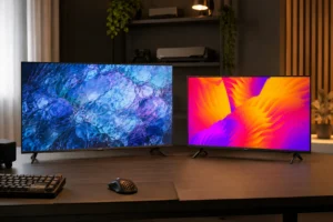 Samsung H5000F ou AOC 32S5155: Tizen ou Roku TV na sua sala?