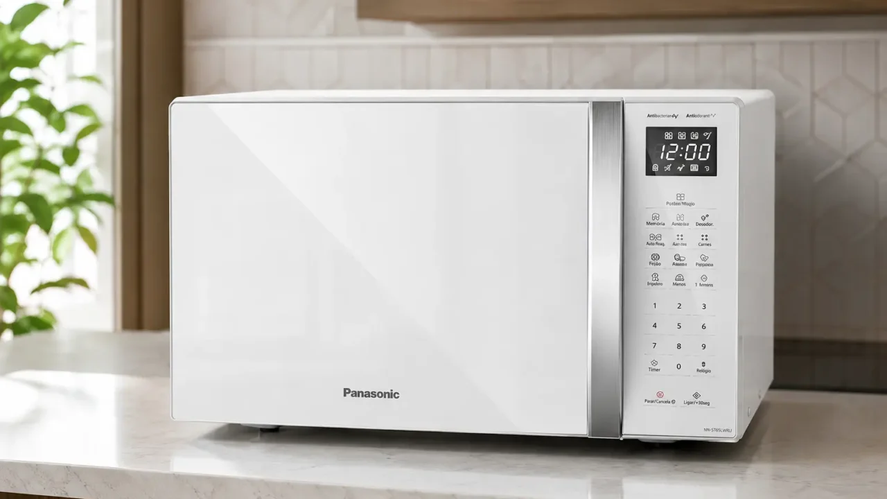 Panasonic NN-ST65 34L: 127v, 220v ou inox antibactéria?