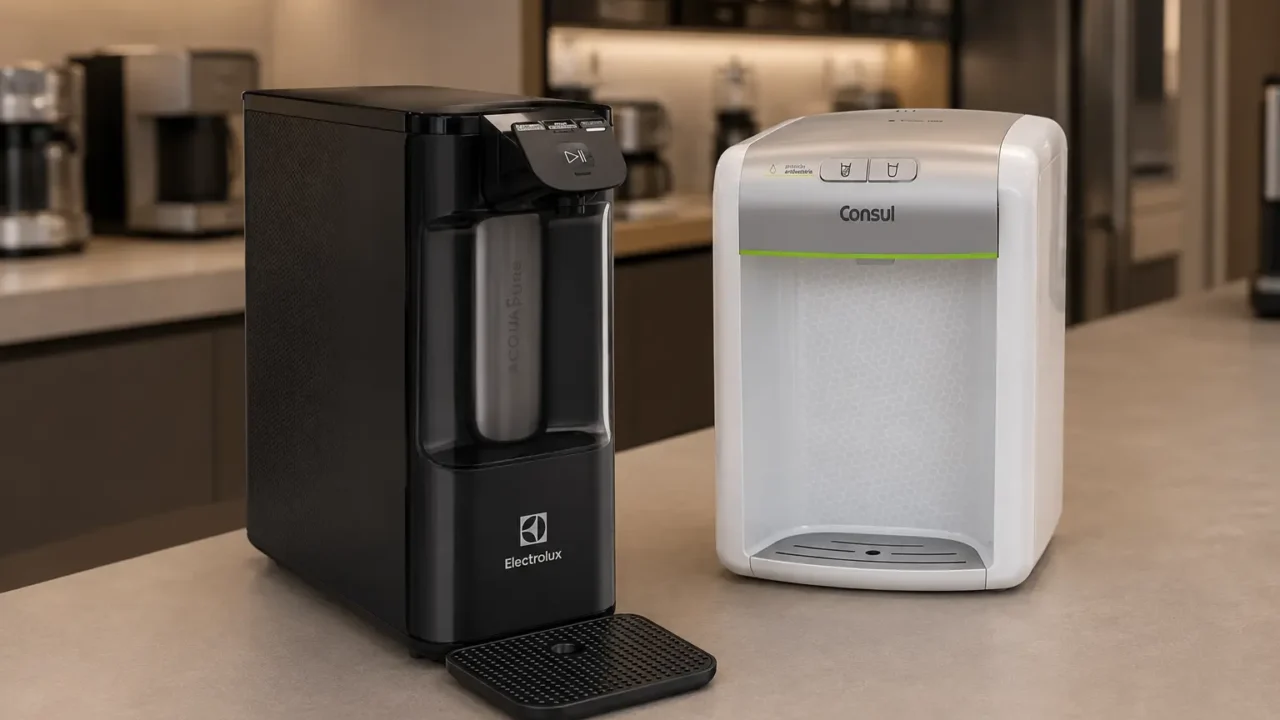 Electrolux PE12P ou Consul CPB34AS: interface moderna ou filtragem classe A?