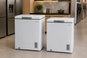 Freezer Midea 100L ou 142L Inverter: qual capacidade faz mais sentido?