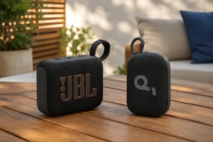JBL Go 4 ou Soundcore Select 4 Go: bateria ou ecossistema?