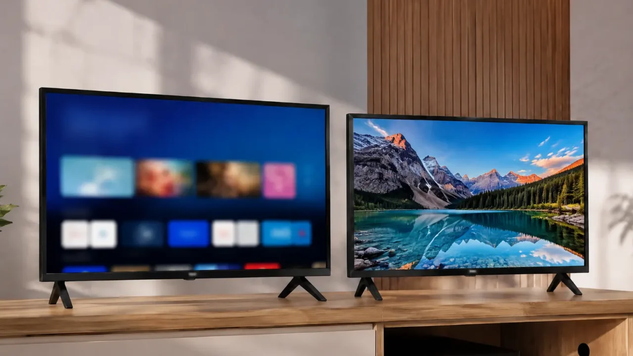 Samsung H5000F ou TCL S5K 32": Tizen ou Google TV na escolha?