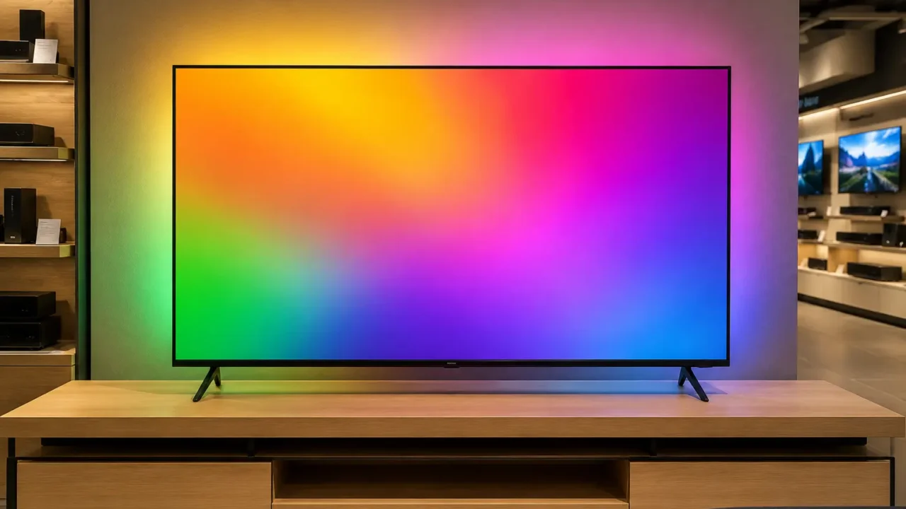 Philips Ambilight 50" ou 55": quando o tamanho vale a diferença?