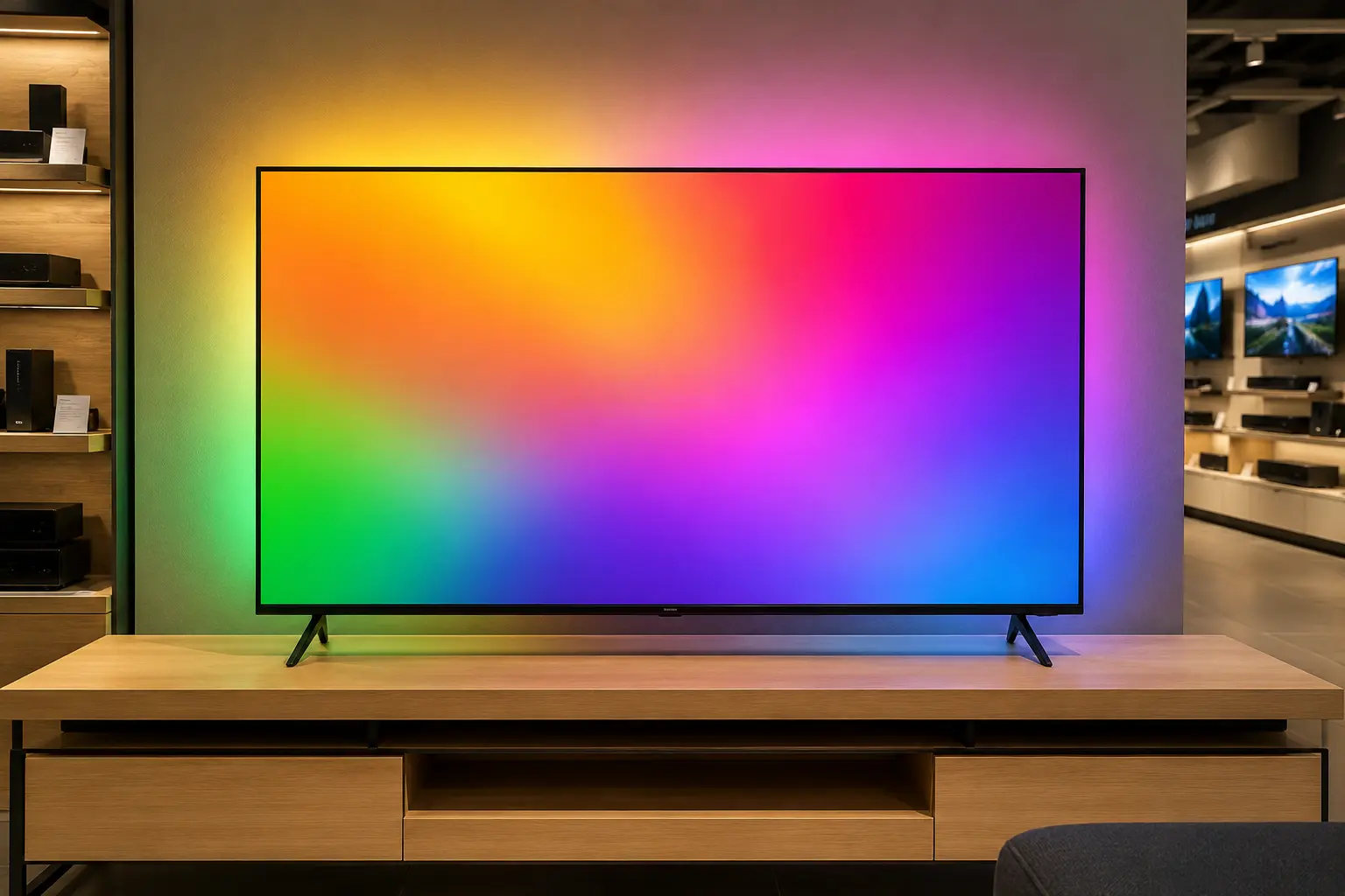 Philips Ambilight 50" ou 55": quando o tamanho vale a diferença?