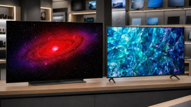 Samsung U8100F ou LG B5 OLED 77": qual TV faz sentido?