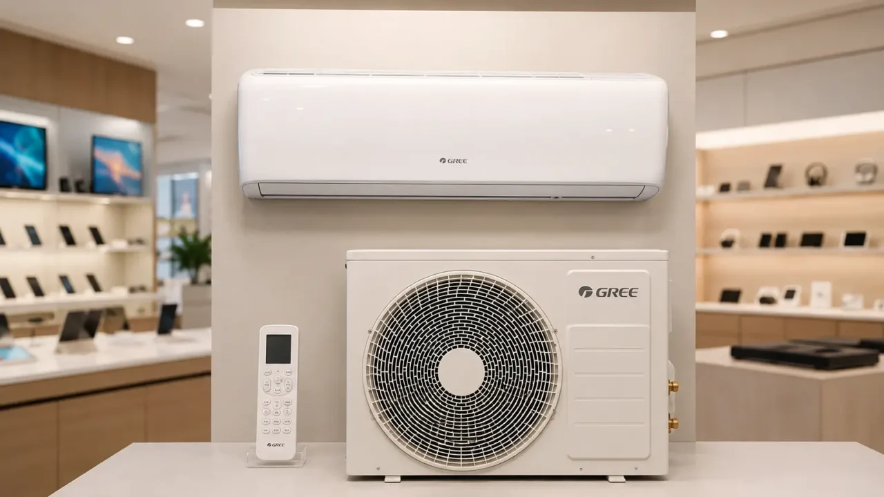 Gree G-Top Auto 12000 BTUs ou rivais: quente/frio, IA ou autolimpeza?