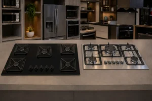 Brastemp BDD75BE ou Fischer Infinity: vidro ou inox na escolha do cooktop?