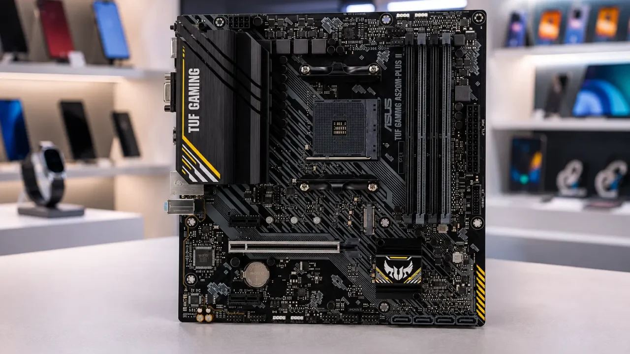 ASUS TUF A520M-PLUS II ou rivais: qual placa AM4 faz sentido em 2026?