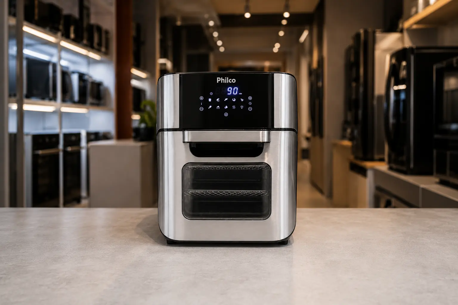 Philco ou Mondial Air Fryer Oven 12L: funções ou acessórios?