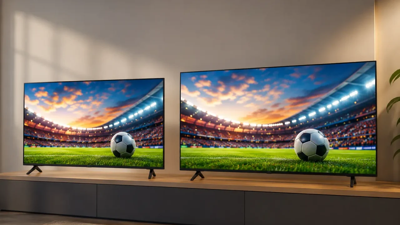 LG QNED73 50" ou 65": qual tamanho faz sentido para o seu ambiente?