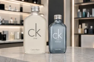 CK One 200 ml ou Essence 100 ml: volume ou concentração?