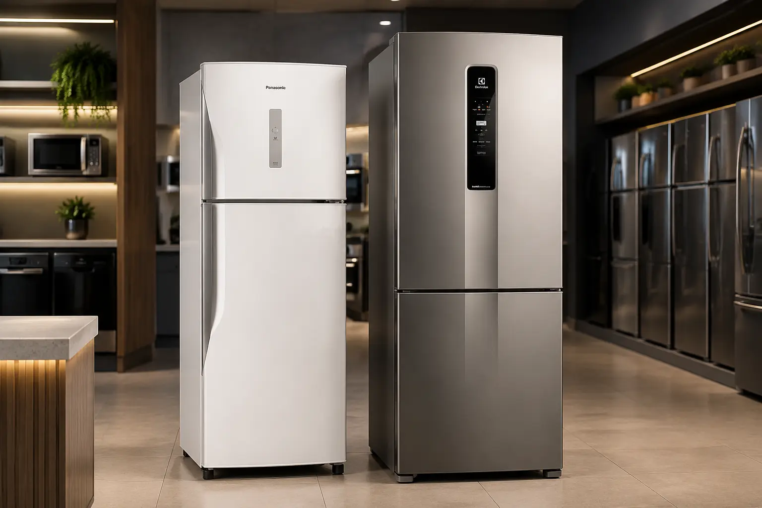 Panasonic 387L ou Electrolux 490L: qual tamanho faz sentido?