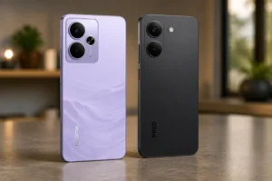 Realme 14T e Poco X8 Pro são quase iguais em tela e 5G; o desempate está na memória