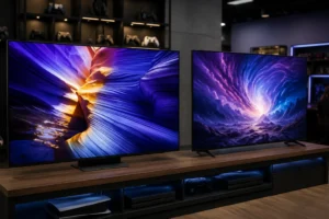 Samsung QEF1 e S90F: a mesma marca, o mesmo ano, mas duas experiências visuais distintas